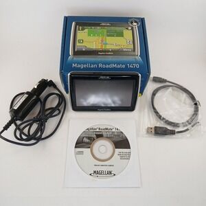 Magellan RoadMate 1470 GPS Navigator 4.7" Touchscreen Widescreen Tested Works